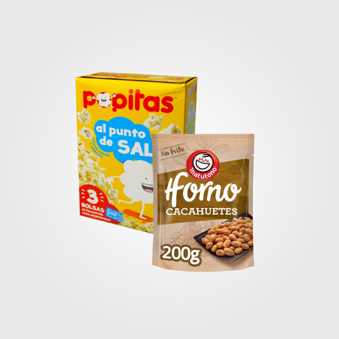Frutos Secos Y Palomitas