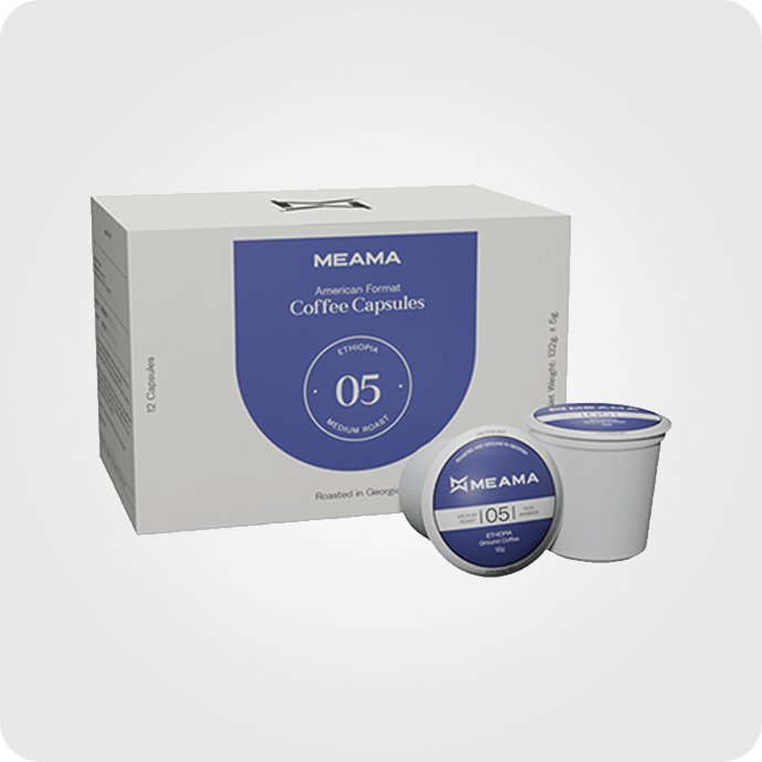 ამერიკული ფორმატის ყავის კაფსულები