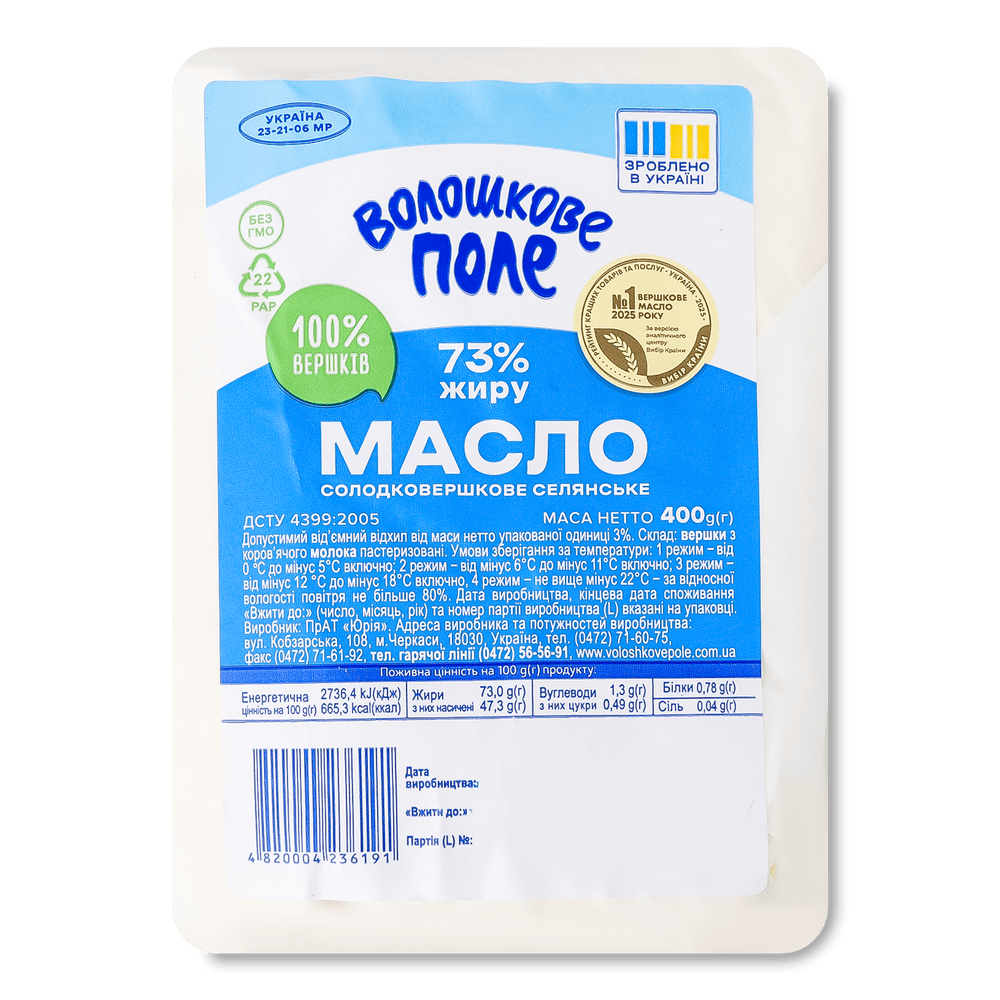 Масло, маргарин, спред