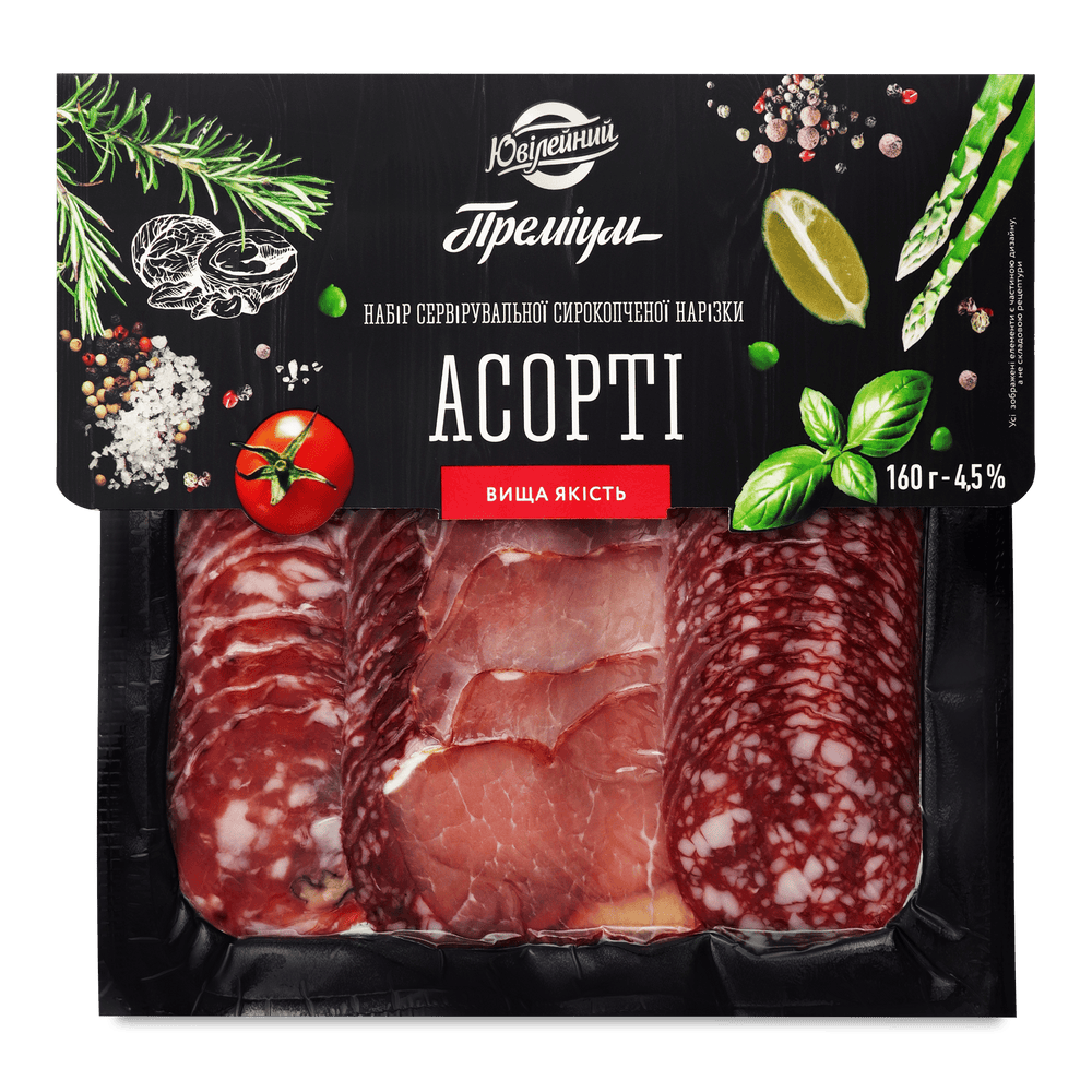 М'ясо-ковбасна нарізка.