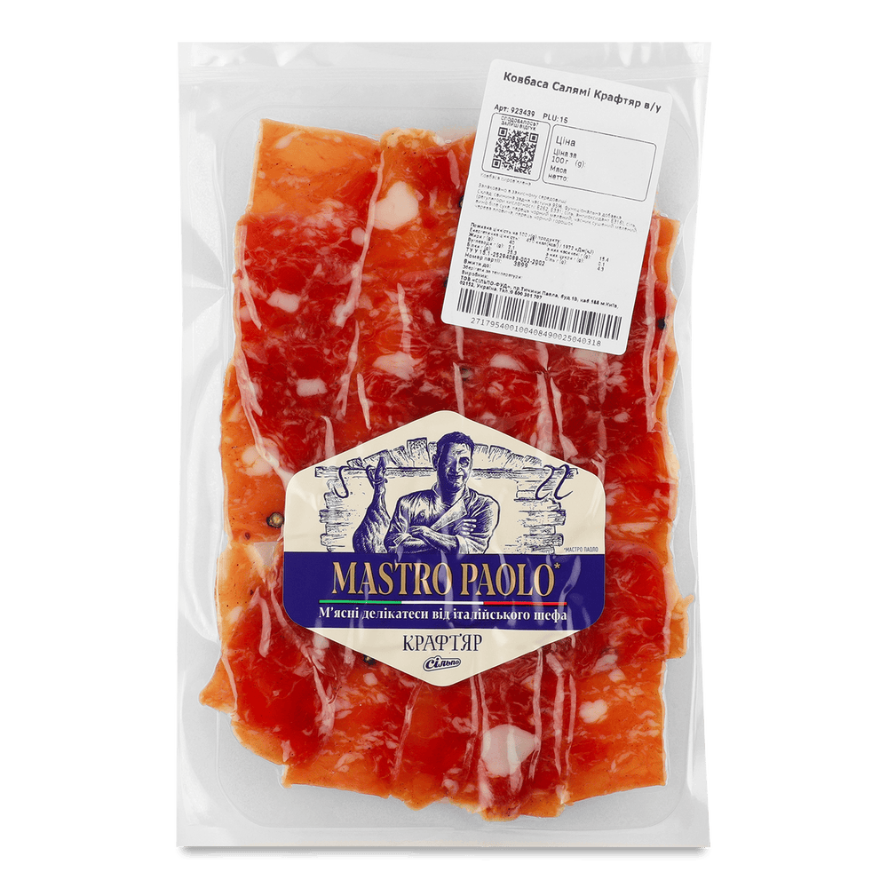 М'ясо-ковбасна нарізка.