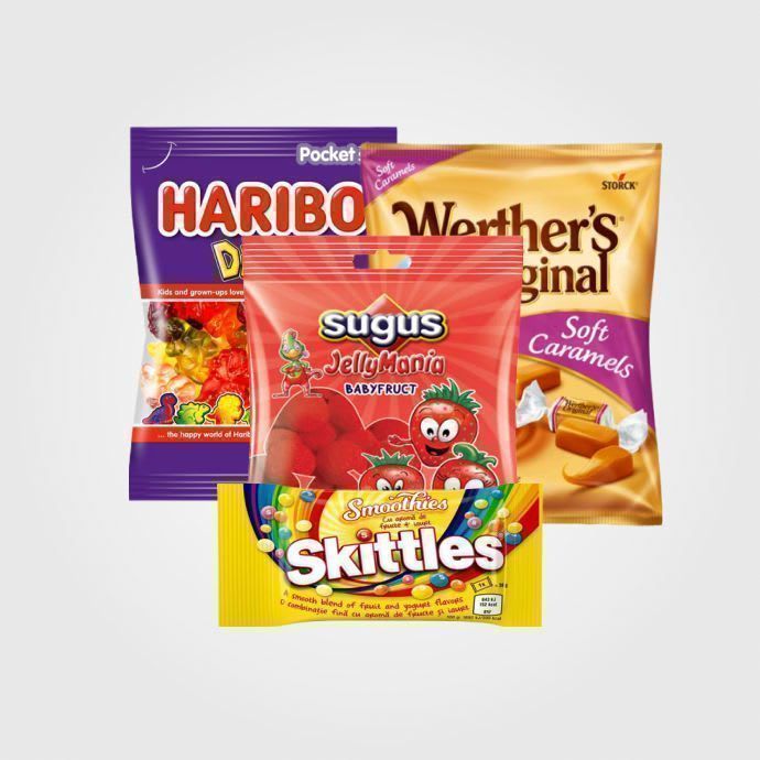 Bomboane, jeleuri si caramele