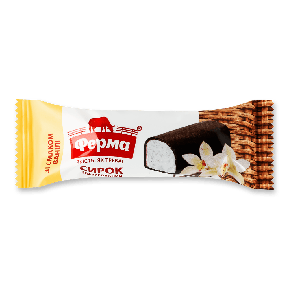 Глазуровані сирки.