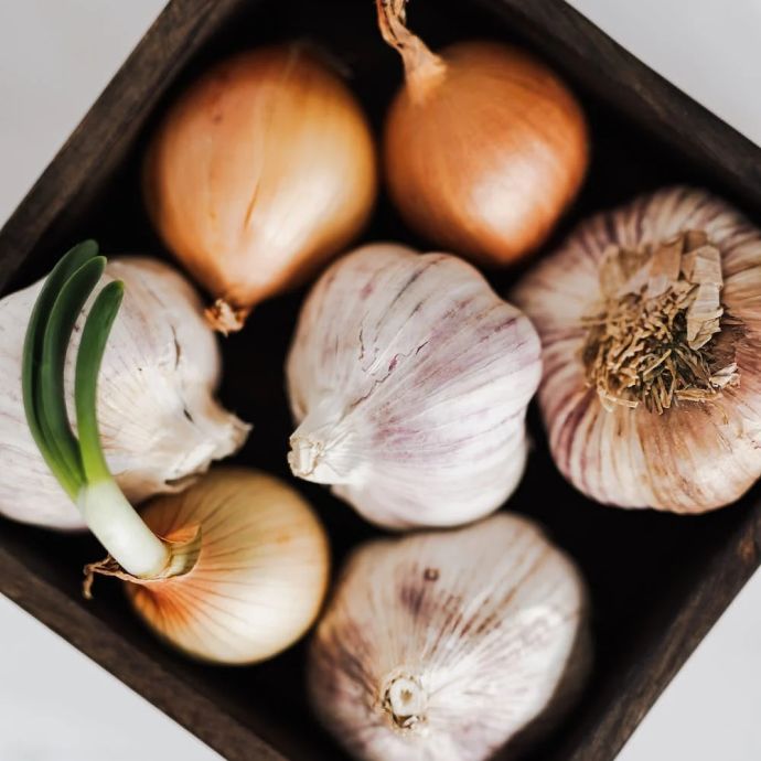 Patatas, Ajo Y Cebollas