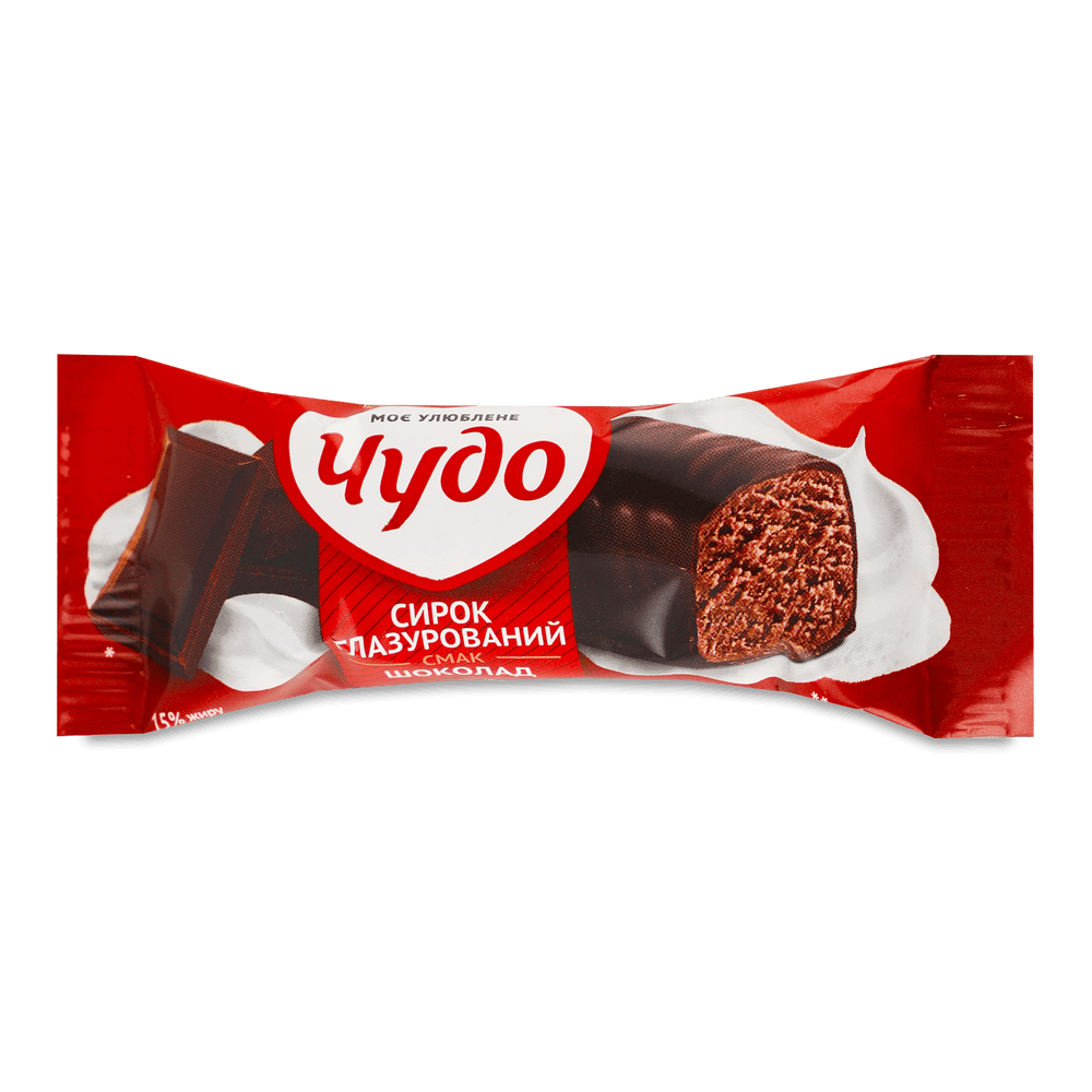 Глазуровані сирки.