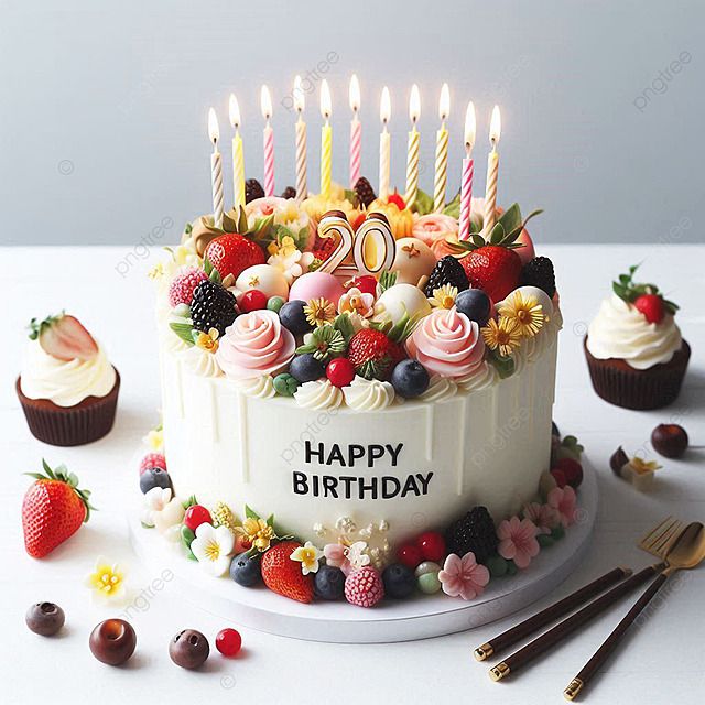 Entremets & bûche & accessoires Happy birthday 