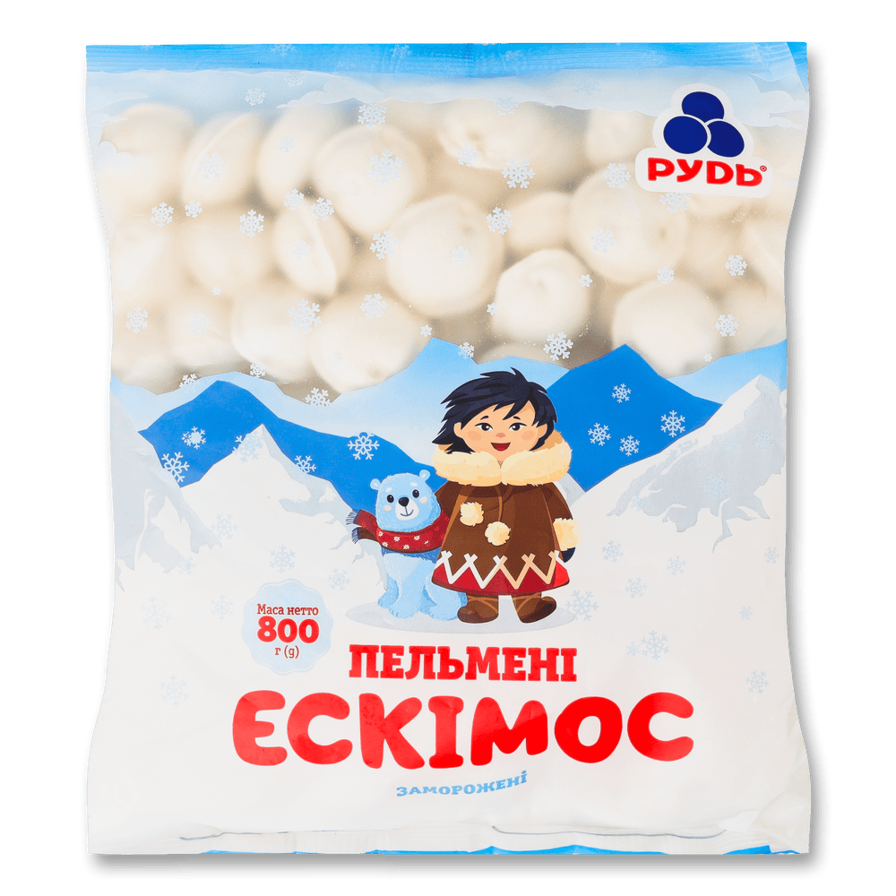 Напівфабрикати і страви заморожені