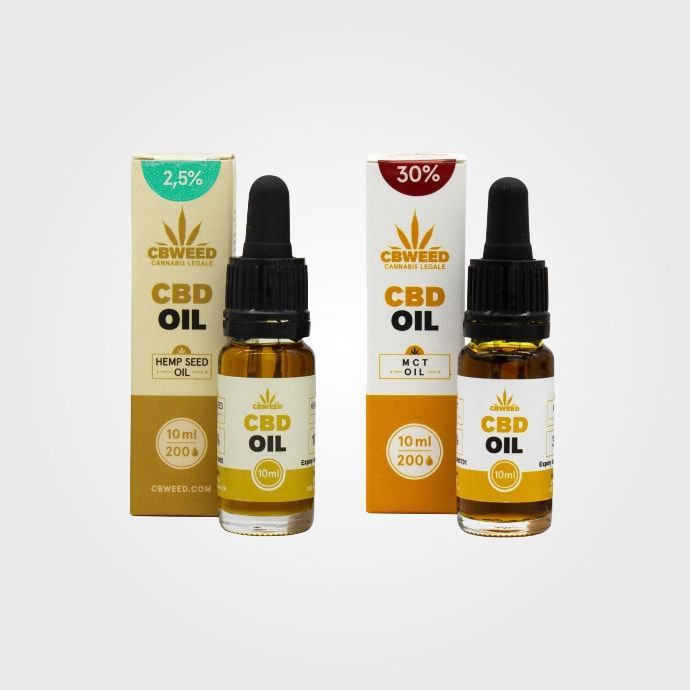 Óleos de CBD, CBG e CBN