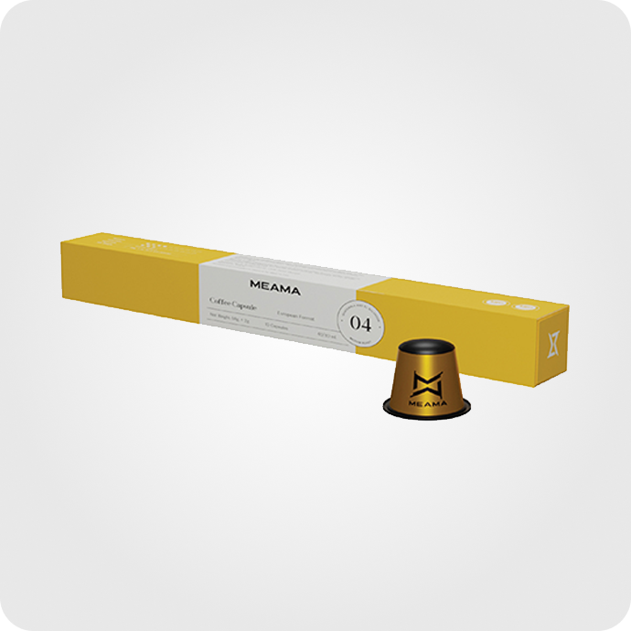 ევროპული ფორმატის ყავის კაფსულები