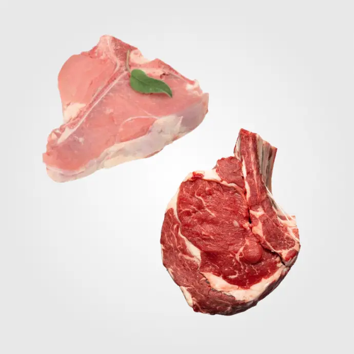 Vitello e suino