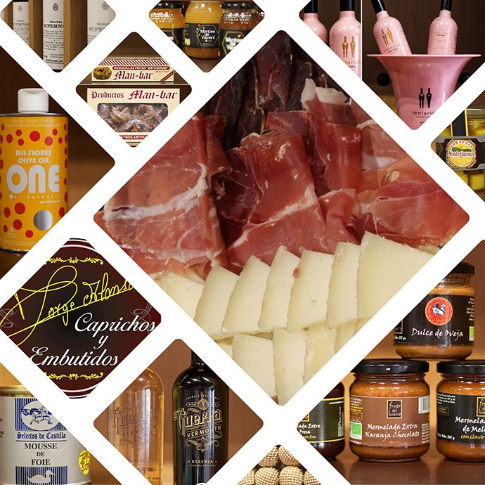 Dulces, miel y aceites