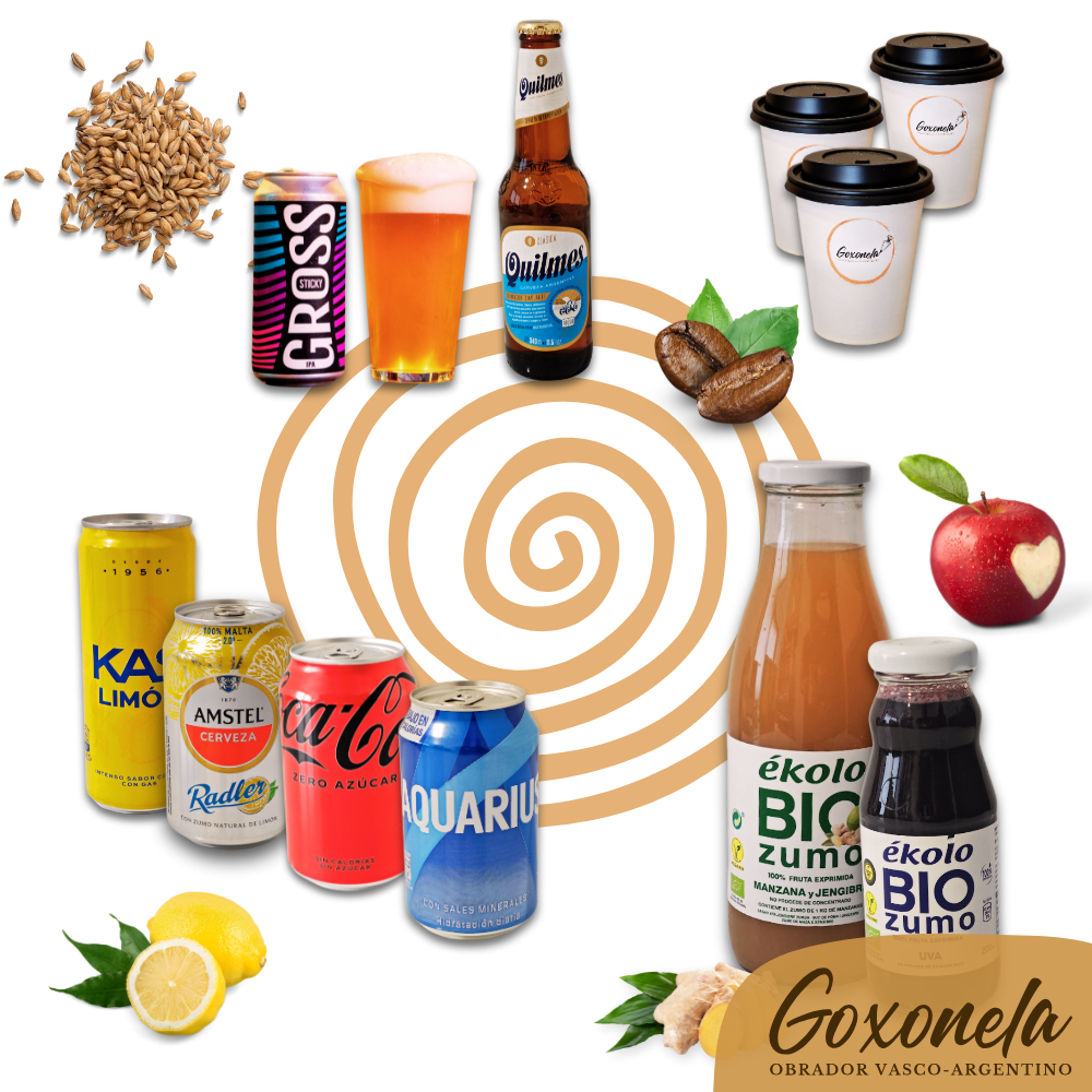 Cafés, zumos y otras bebidas