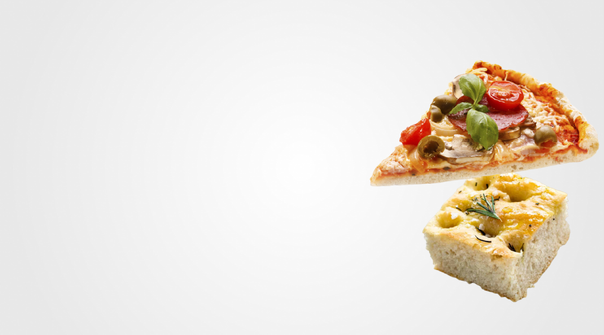 Pizza, focacce, rustici 