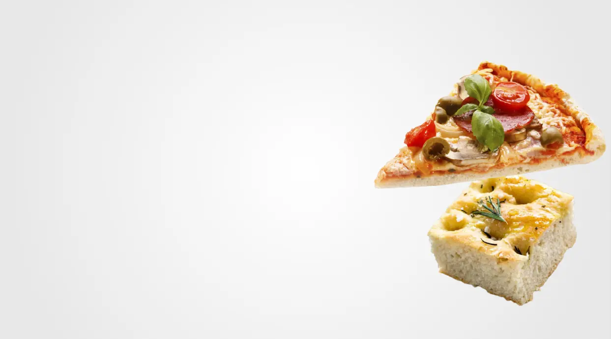 Pizza, focacce, rustici 
