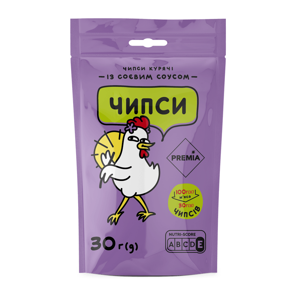 М'ясні чипси і снеки.