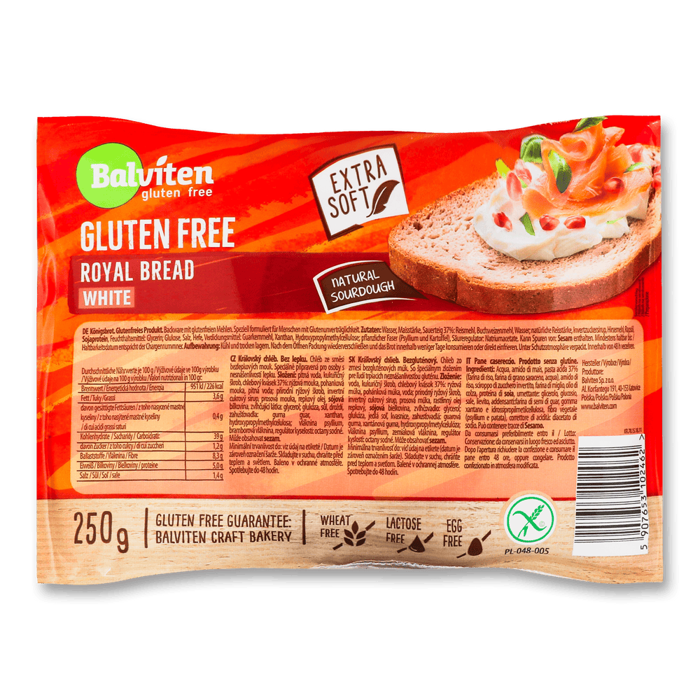 Хліб та випічка без глютену.