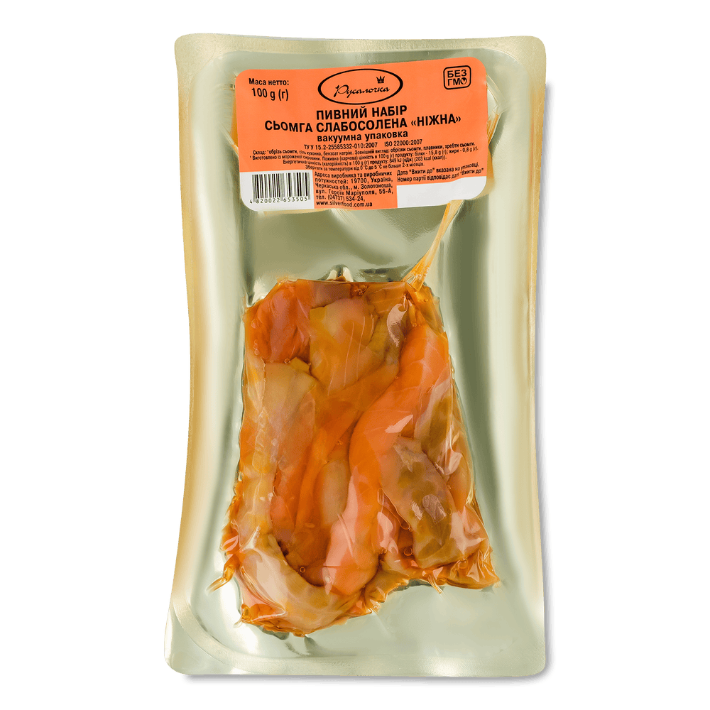 Приготовлена риба, салати і пресерви