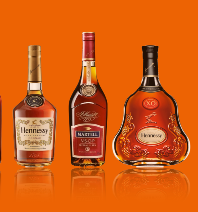 Licor, Brandy y Vermouth