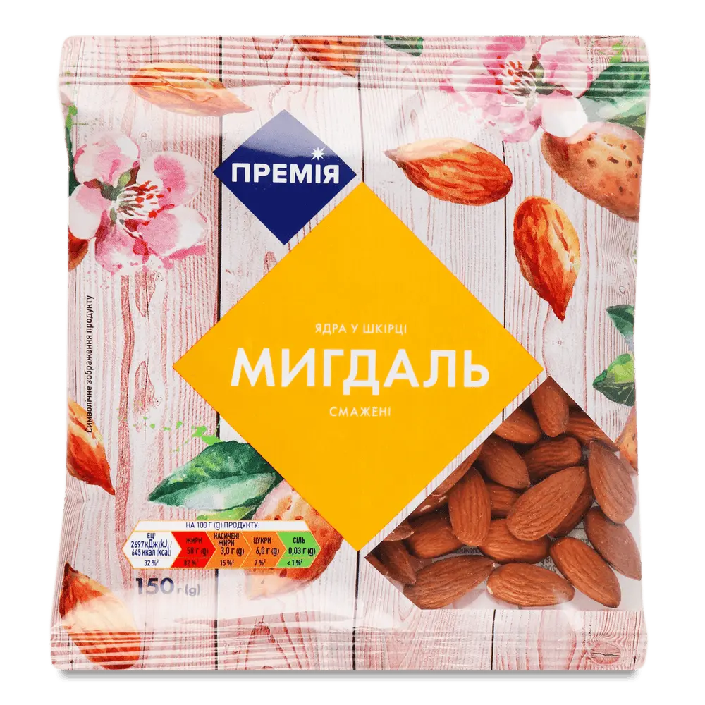 Горіхи і сухофрукти