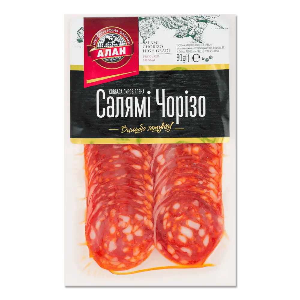 М'ясо-ковбасна нарізка.