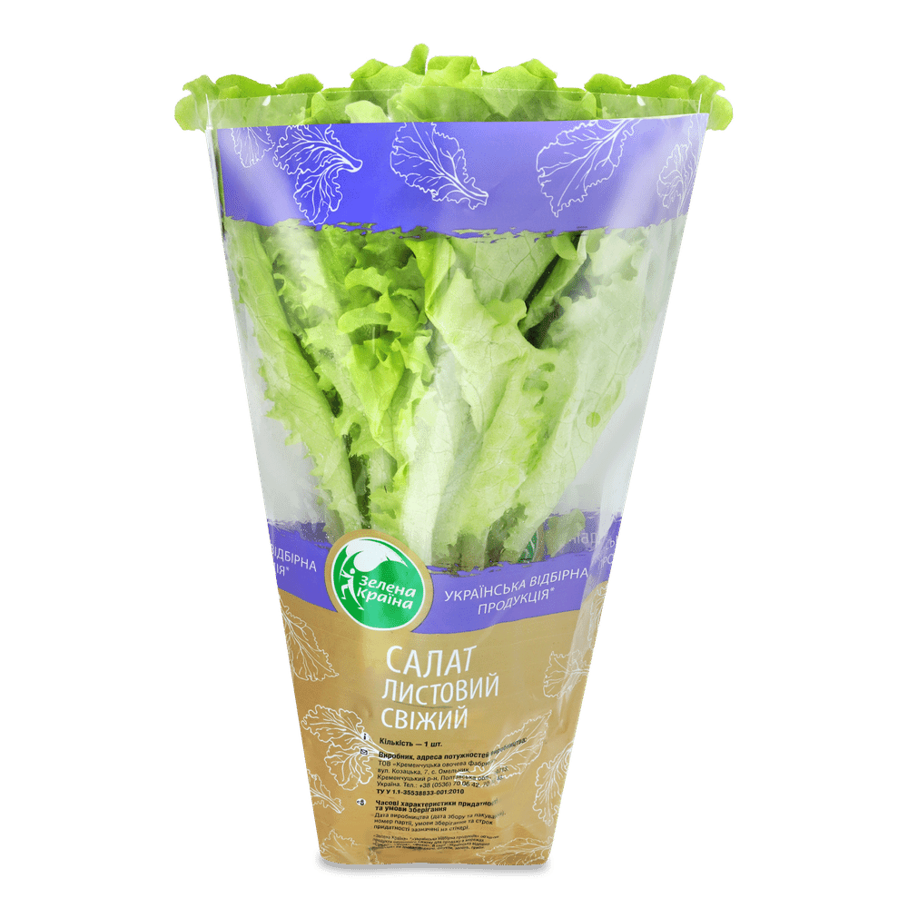 Зелень і салати