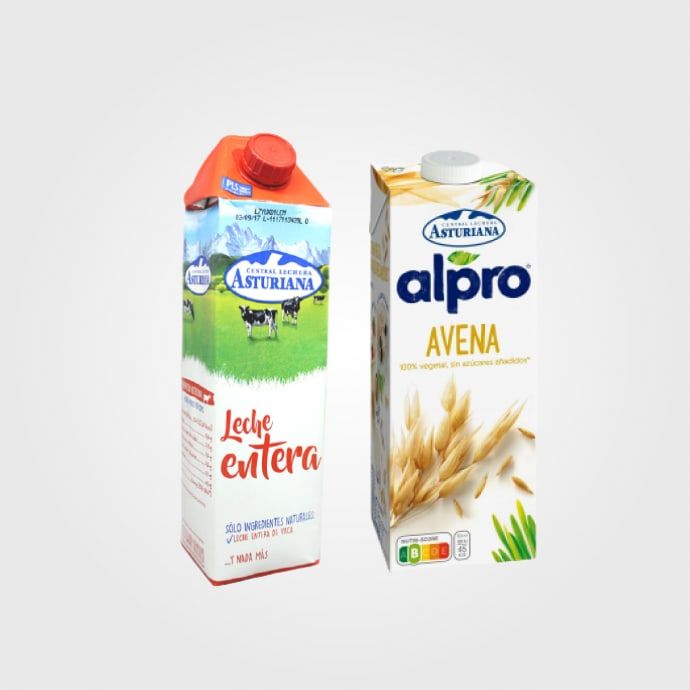 Leche Y Bebidas Vegetales