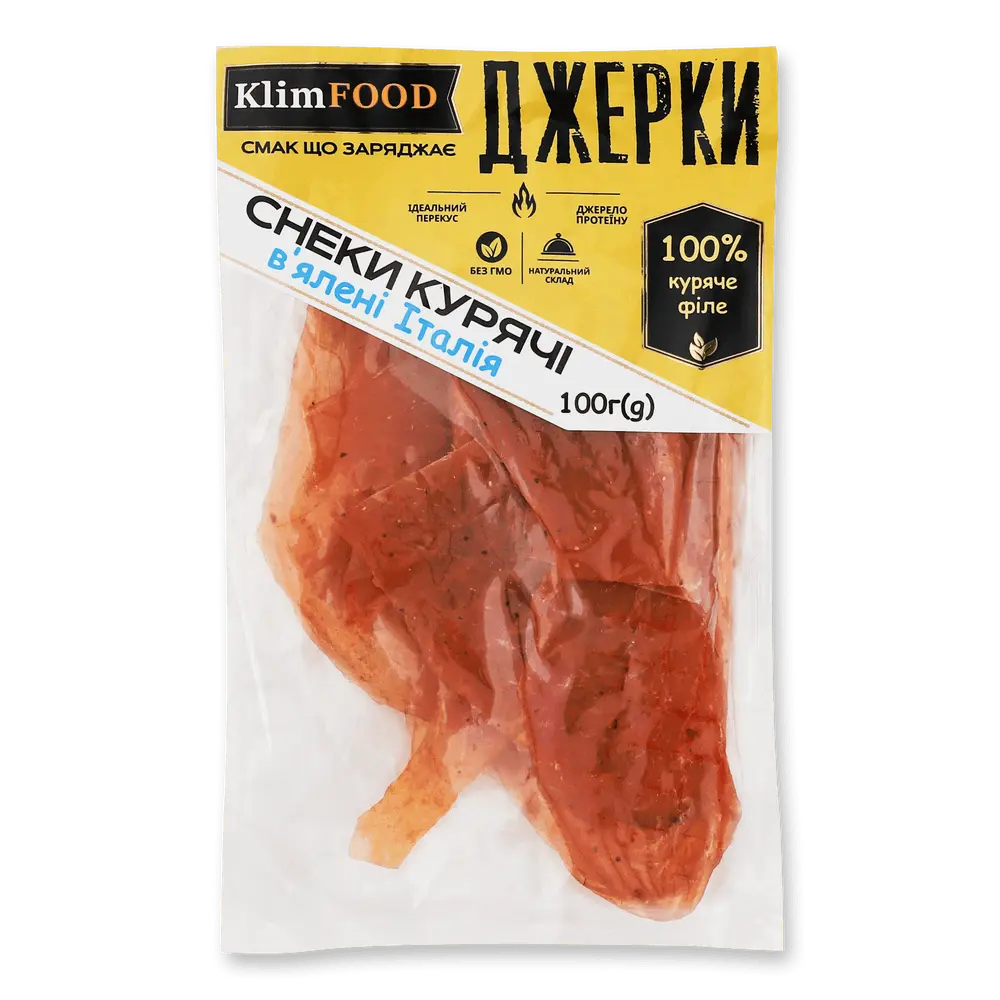 М'ясні снеки.