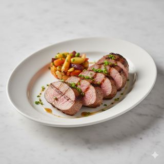 Solomillo De Cerdo A La Parrilla