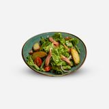 Салат со слабосоленой горбушей 