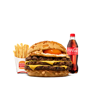 Menú Stacker Huevo Triple Carne