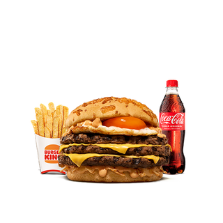 Menú Stacker Huevo Triple Carne