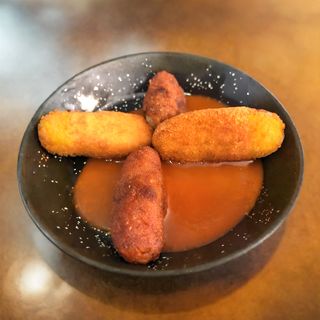Tapa De Croquetas Caseras De Jamón