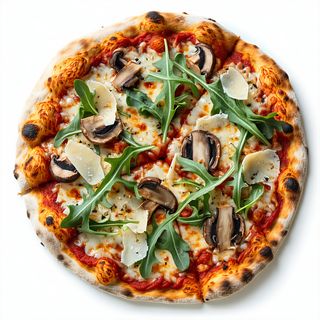 Porcini, rucola e grana