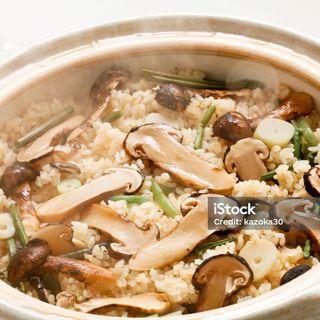 Arroz com Cogumelos