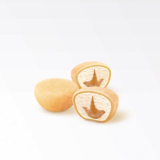 Mochi chocolate blanco.