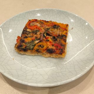 Mini pizza vegetal 