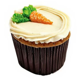 Cupcake Carrot Vegano Sin Azúcar