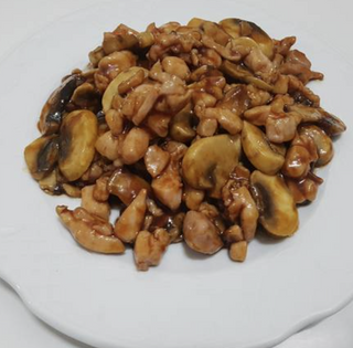 Pollo Con Champiñones