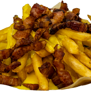 Cartofi simpli cu cheddar si bacon