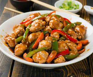 Kurczak ostro-słodki 350g