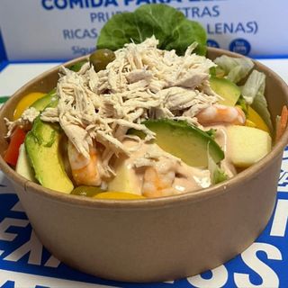 Ensalada de pollo 