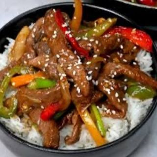 Beef stir fry 