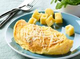 omelette au fromage