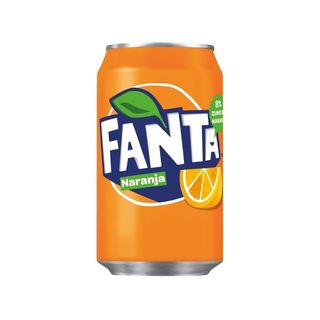 Fanta Naranja lata 330ml.