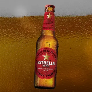 Estrella Damm Cerveza Botella 33cl