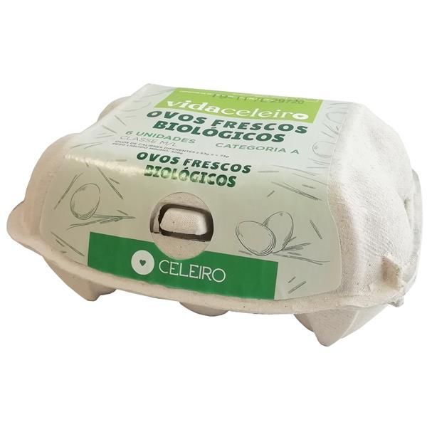 Ovos Frescos Bio Classes M L 6 Unidades Vida Celeiro
