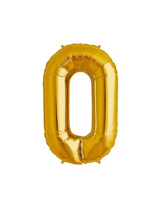 Balon cifra 0 cu heliu 