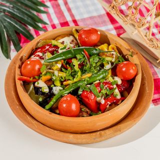 ბოსტნეული კეცზე