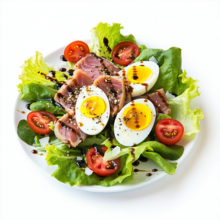 Ensalada casera de atún