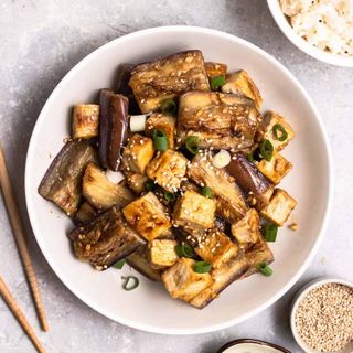 Tofu and Eggplant